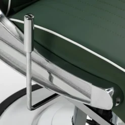 Gabbiano Visionerio Fotel barberski zielony, dostępny w 48h