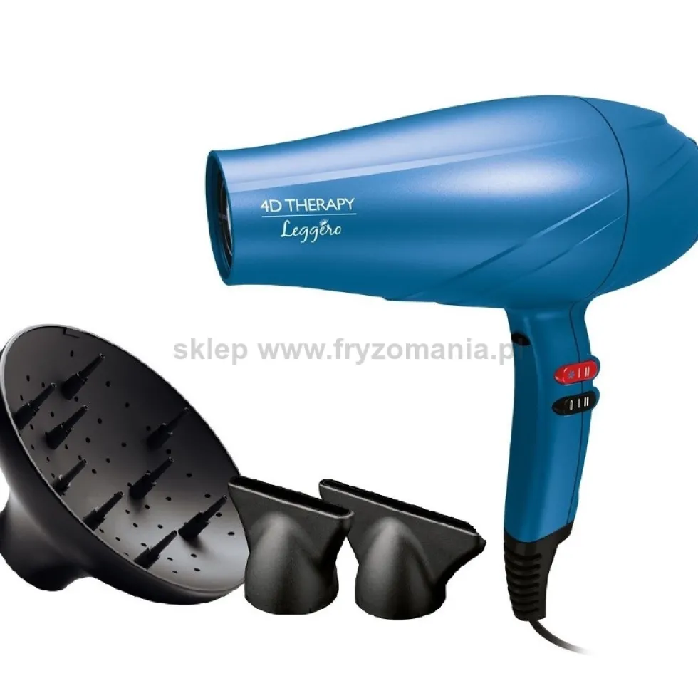 Ga.ma 4D Therapy Leggero Ozone-Ion suszarka do włosów 2400W