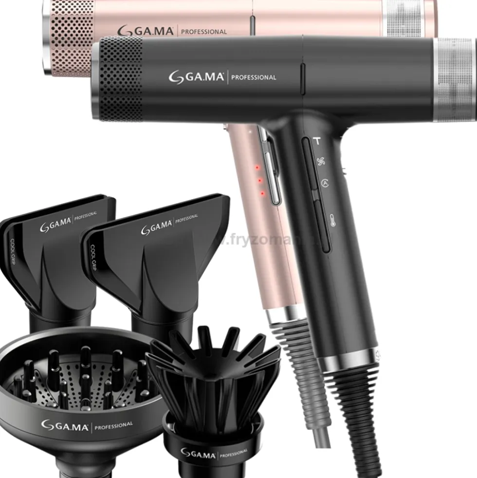 Ga.ma IQ2 Perfetto Professional Lekka suszarka 294g, różne kolory 1600W