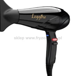 Ga.ma LEGGERO suszarka do włosów czarna 2400W