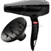 Ga.ma Pluma 5500 ION Oxy Active Suszarka do włosów z jonizacją czarna 2400W
