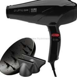 Ga.ma Pluma 5500 ION Oxy Active Suszarka do włosów z jonizacją czarna 2400W