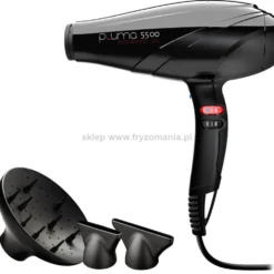 Ga.ma Pluma 5500 ION Suszarka do włosów z jonizacją czarna 2400W
