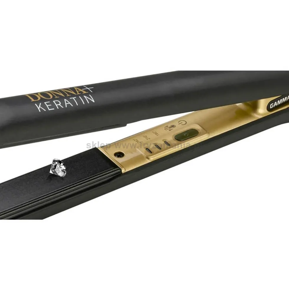 Gamma Piu Donna+ Keratin, inteligentna prostownica do włosów