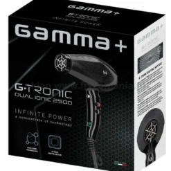 Gamma Piu G Tronic Dual Ionic 2500 Suszarka do włosów z jonizacją, różne kolory 2500W