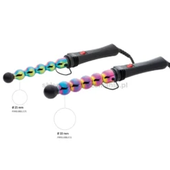 Gamma Piu Iron Bubble Rainbow lokówka do włosów, kulkowa 25mm