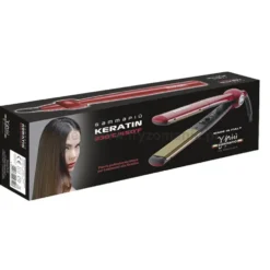Gamma Piu Keratin Titanium prostownica do włosów, czarna