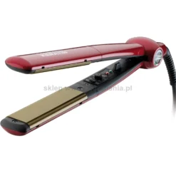 Gamma Piu Keratin Titanium prostownica do włosów, czerwona