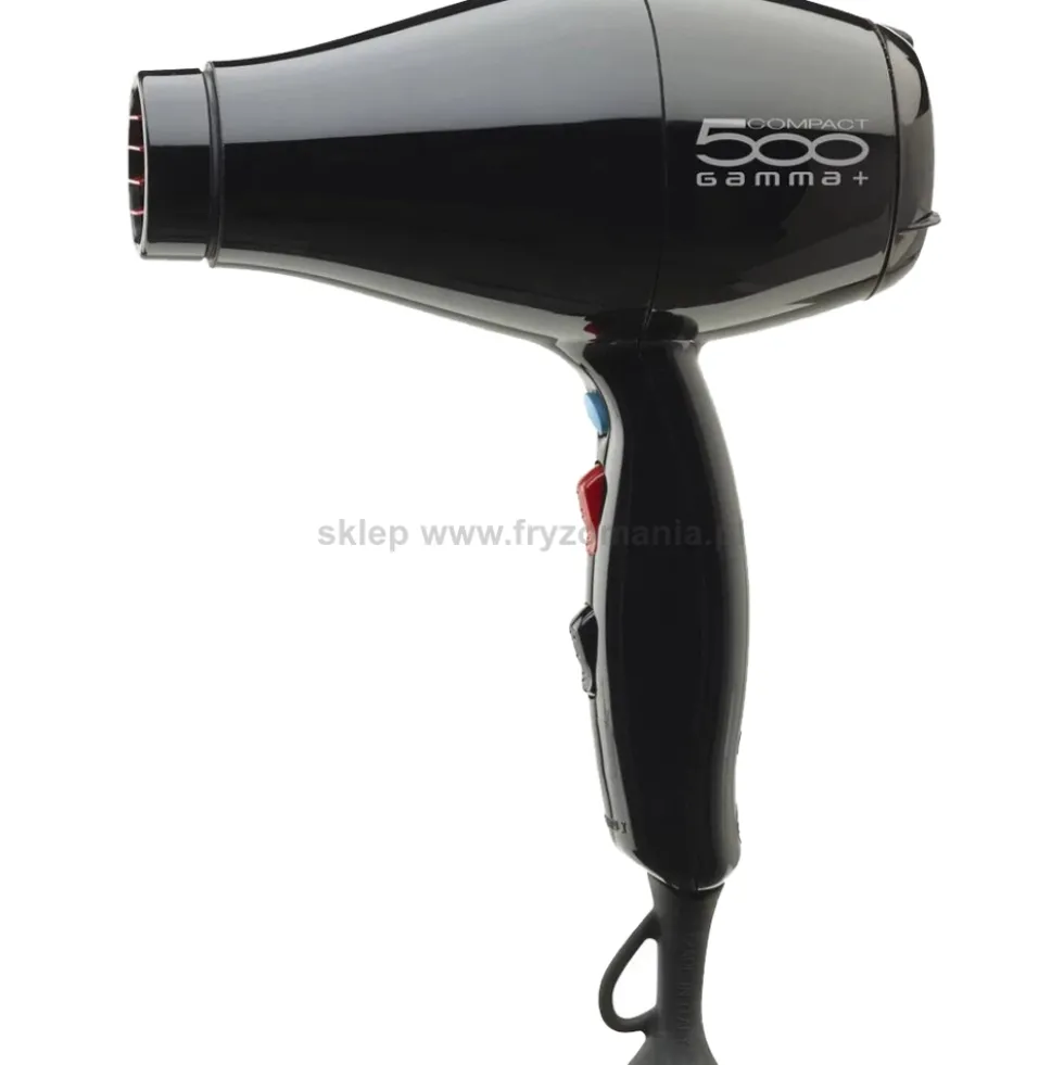 Gamma Piu 500 Termalionic Compact Suszarka do włosów, różne kolory 2000W