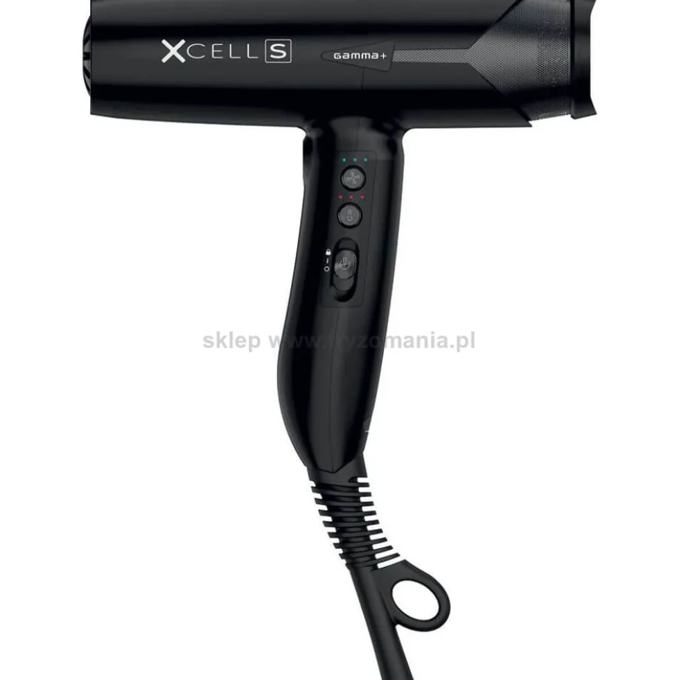Gamma Piu XCELL S Suszarka do włosów z jonizacją, ultralekka 290g, różne kolory 1600W
