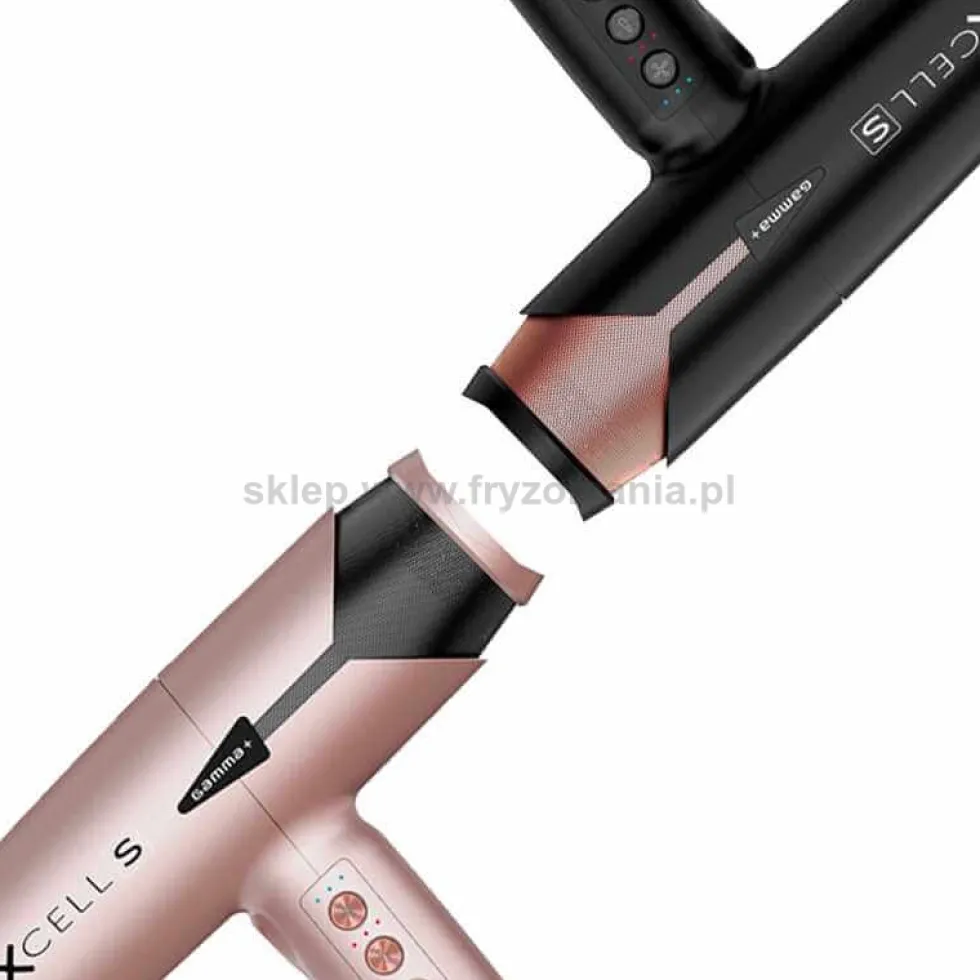 Gamma Piu XCELL S Suszarka do włosów z jonizacją, ultralekka 290g, różne kolory 1600W