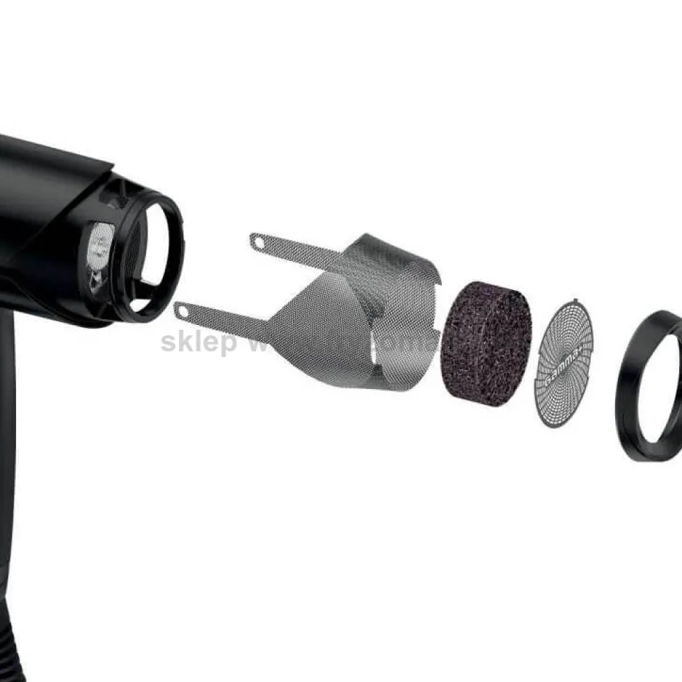 Gamma Piu XCELL S Suszarka do włosów z jonizacją, ultralekka 290g, różne kolory 1600W