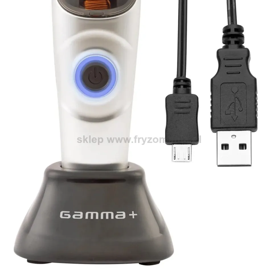 Gamma Piu X-Evo Trymer do włosów ze stacją ładującą