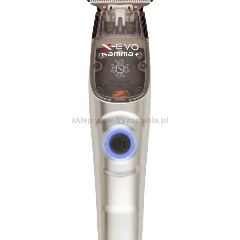 Gamma Piu X-Evo Trymer do włosów ze stacją ładującą