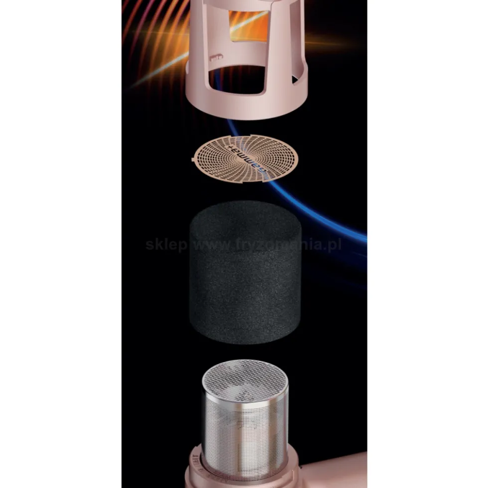 Gamma Piu X-Horizon Suszarka do włosów z jonizacją, różne kolory 1600W