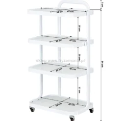 Giovanni H6702 Stolik kosmetyczny biały