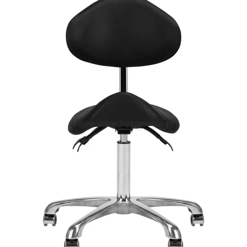 Giovanni 1004 Taboret kosmetyczny czarny, dostępny w 48h