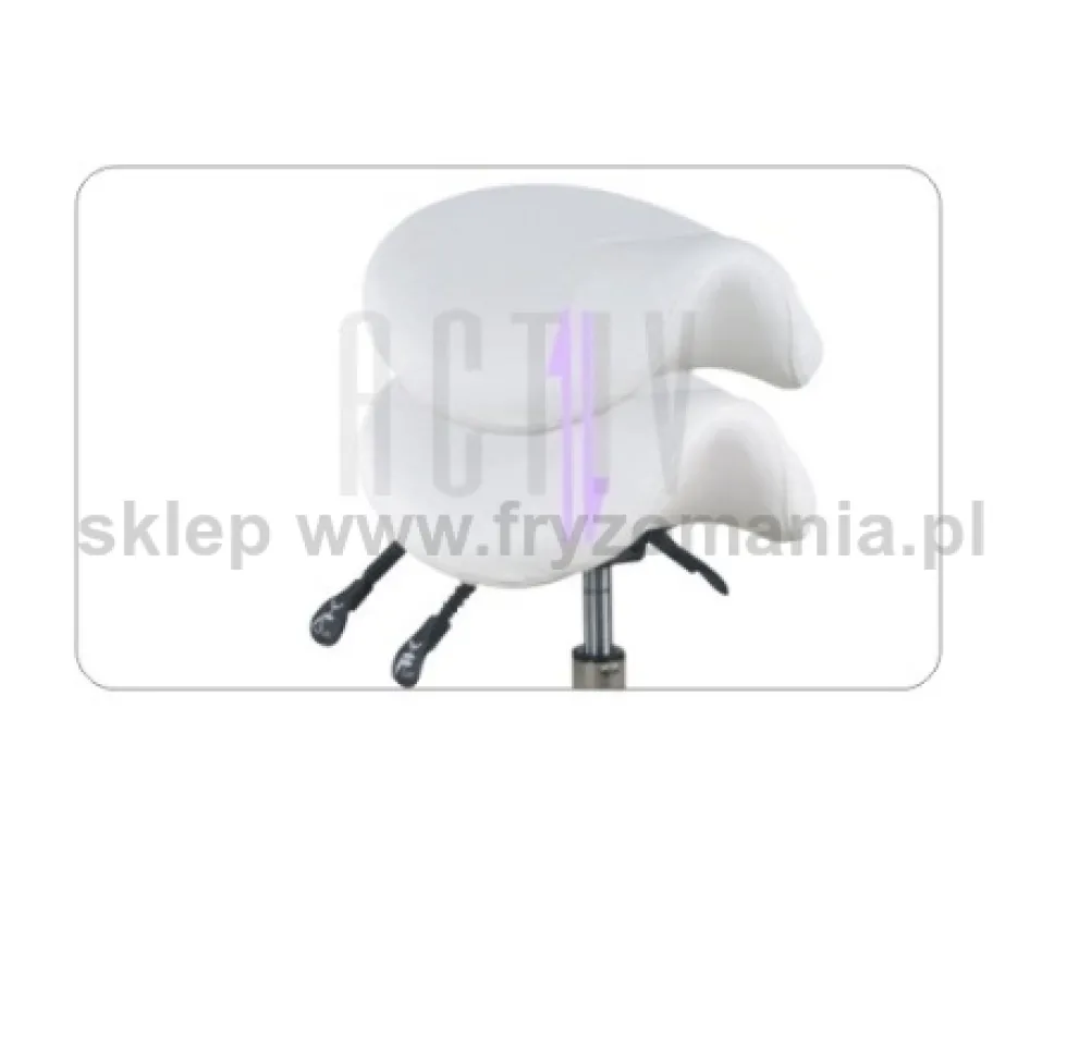 Giovanni 1025 taboret kosmetyczny biały dostępny w 48h