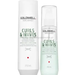 Goldwell Dualsenses Curls&Waves - zestaw nawilżający do włosów kręconych serum 150ml i szampon 250ml