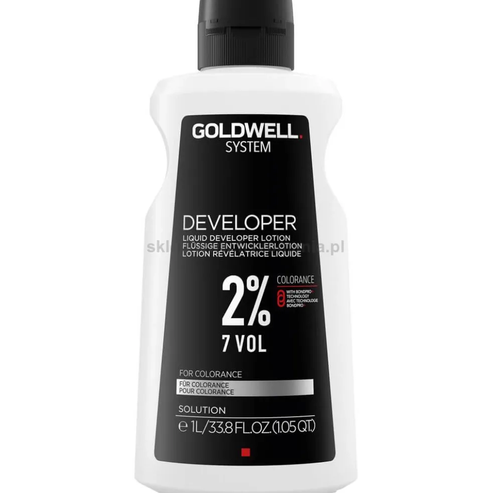 Goldwell Lotion System Developer Colorance / TopChic Oksydant do farb 2%, 3%, 6%, 12% 1000ml