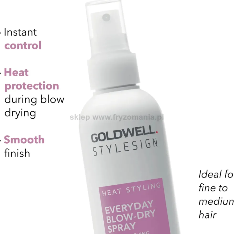 Goldwell Stylesign Heat Everyday Blow-Dry Termoochronny spray do suszenia włosów 200ml