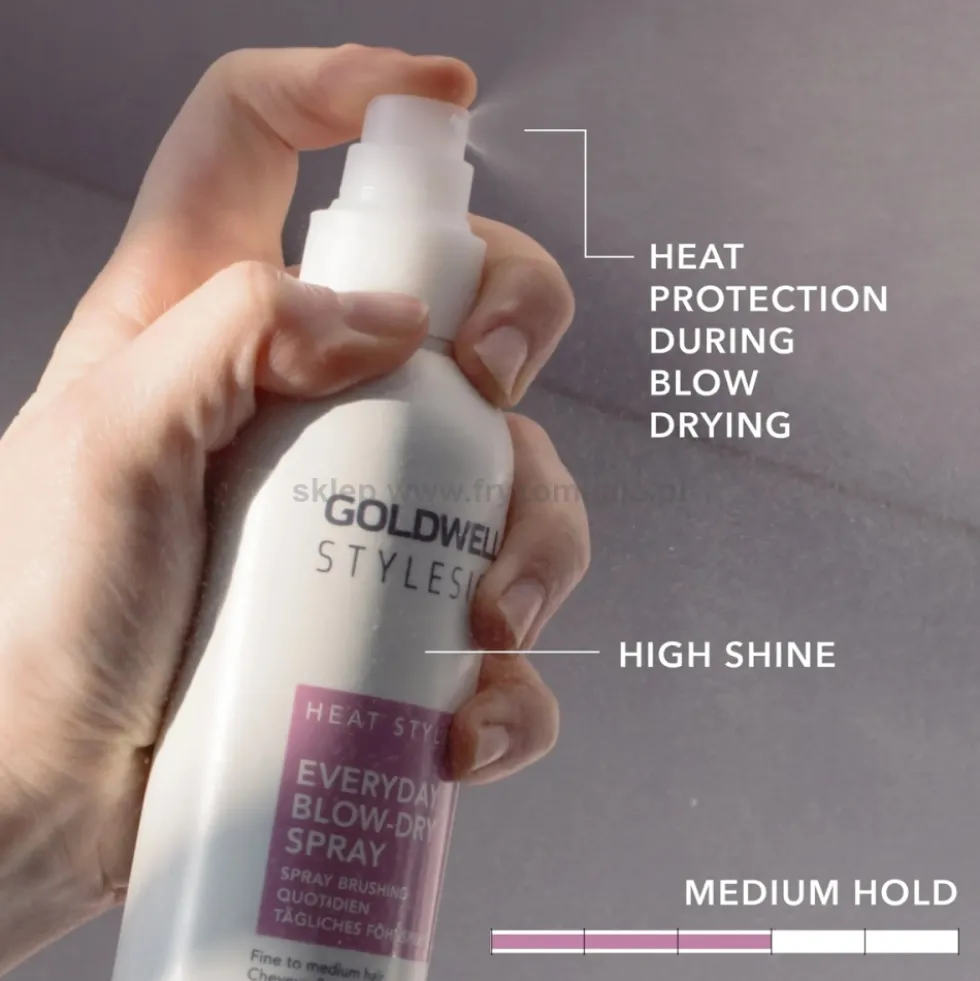 Goldwell Stylesign Heat Everyday Blow-Dry Termoochronny spray do suszenia włosów 200ml