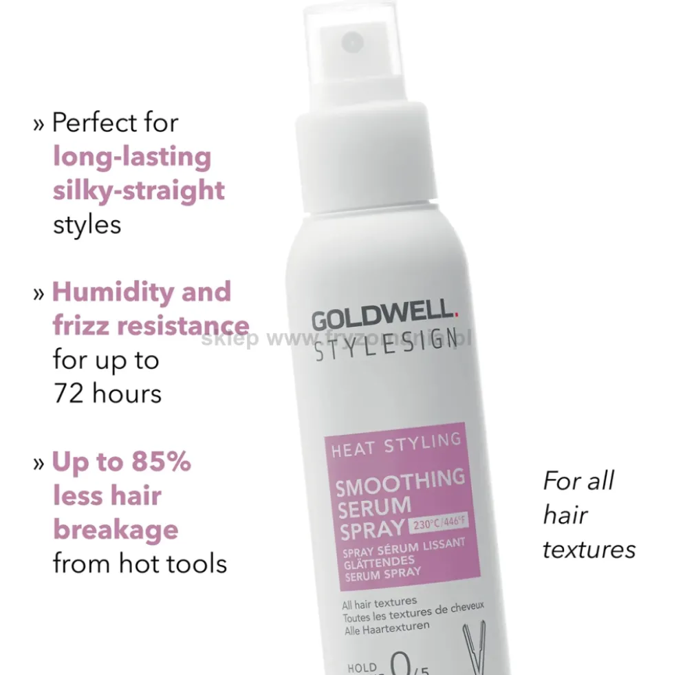 Goldwell Stylesign Heat Smoothing Serum Termoochronne serum wygładzające włosy 100ml