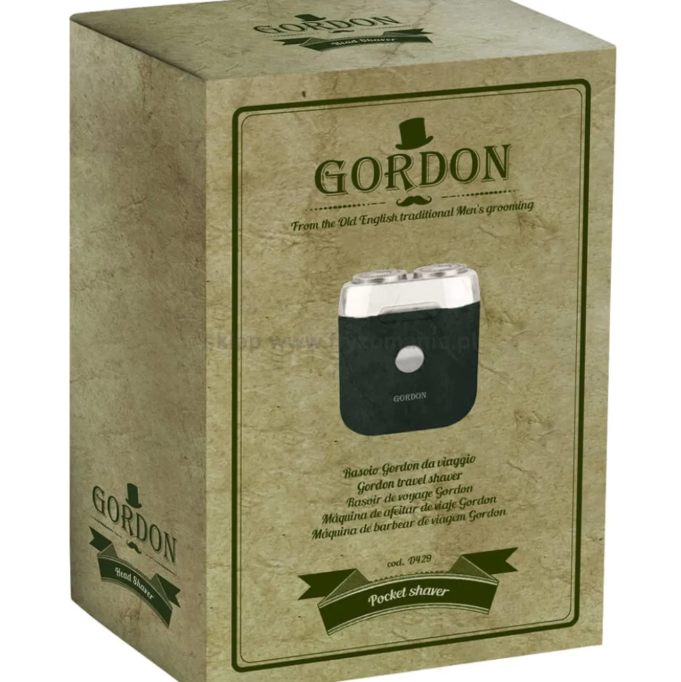 Gordon Pocket Shaver D429 Golarka podróżna do brody
