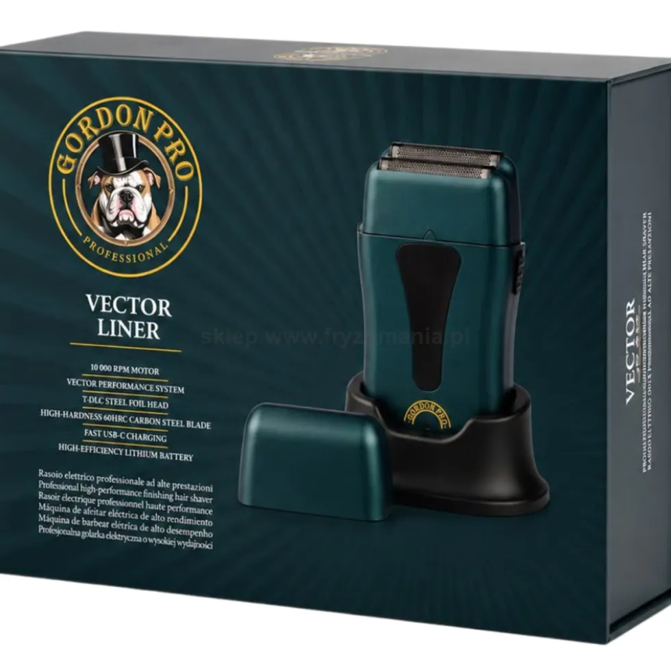 Gordon Pro Vector Liner Golarka do włosów, bezprzewodowa