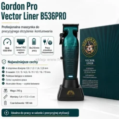 Gordon Pro Vector Liner Maszynka do włosów, bezprzewodowa