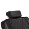 Hair System BM88066 Fotel barberski brązowy, dostępny w 48h