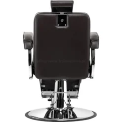 Hair System BM88066 Fotel barberski brązowy, dostępny w 48h