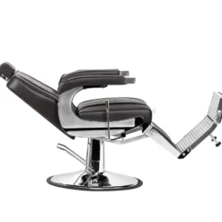 Hair System BM88066 Fotel barberski brązowy, dostępny w 48h