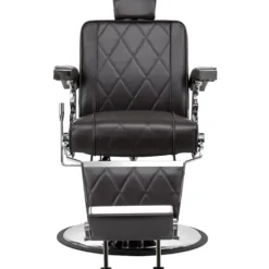 Hair System BM88066 Fotel barberski brązowy, dostępny w 48h