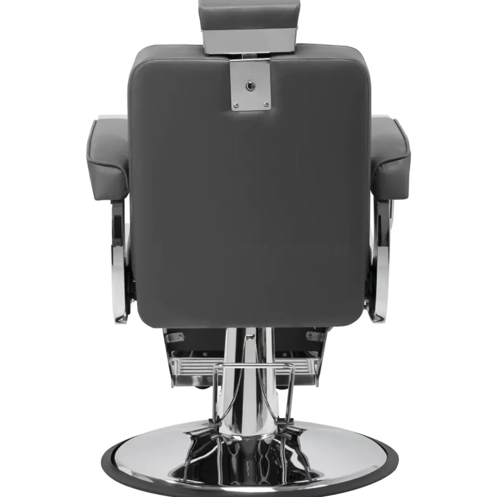Hair System BM88066 Fotel barberski, szary dostępny w 48h