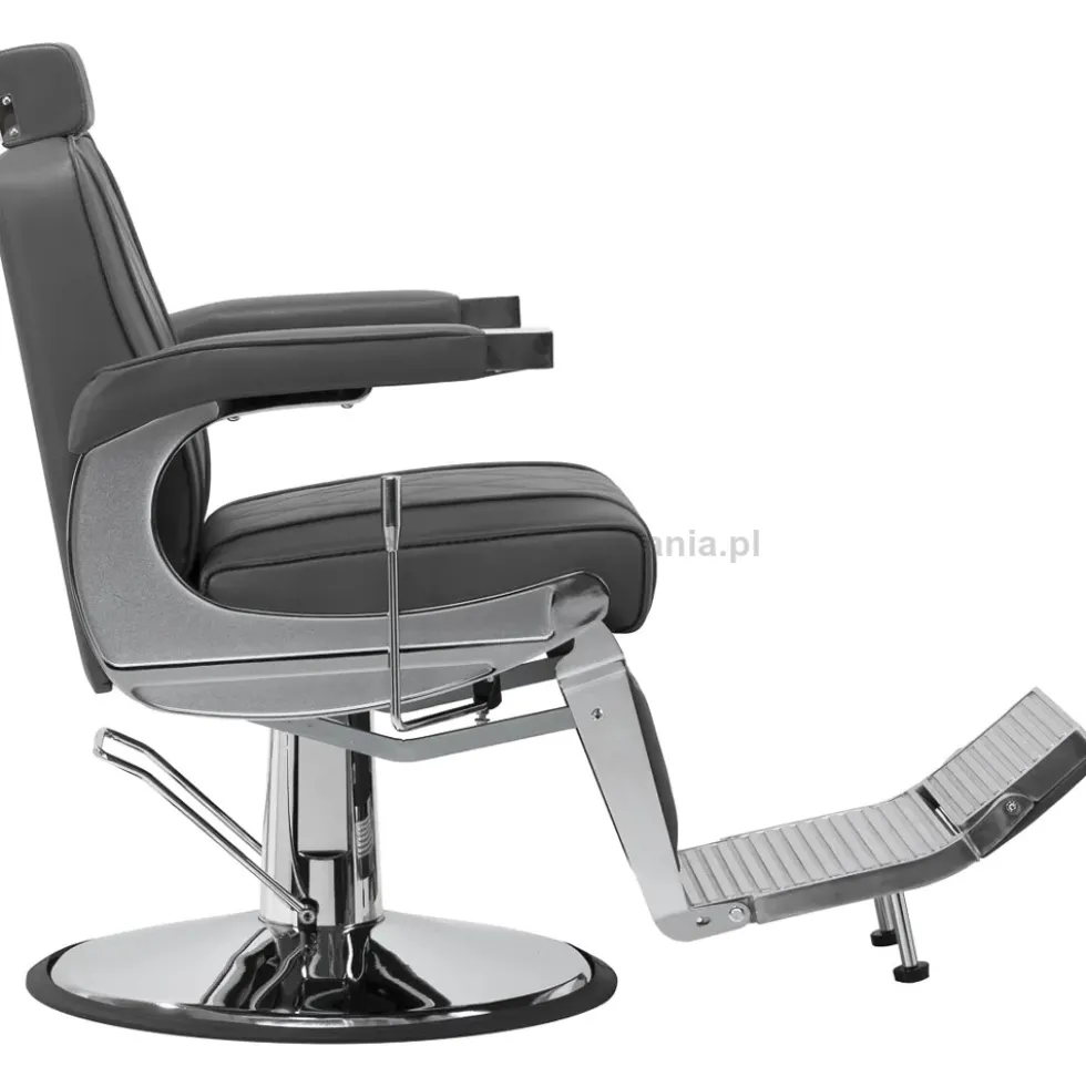 Hair System BM88066 Fotel barberski, szary dostępny w 48h