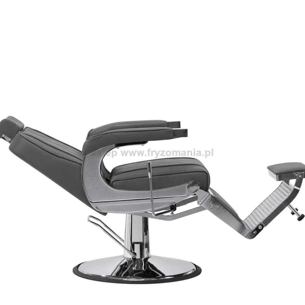 Hair System BM88066 Fotel barberski, szary dostępny w 48h