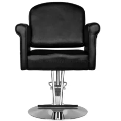 Hair System HS69 Fotel fryzjerski, czarny dostępny w 48h