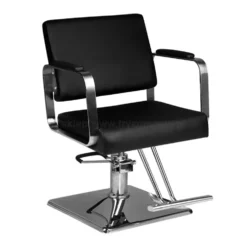 Hair System HS202 Fotel fryzjerski, czarny dostępny w 48h