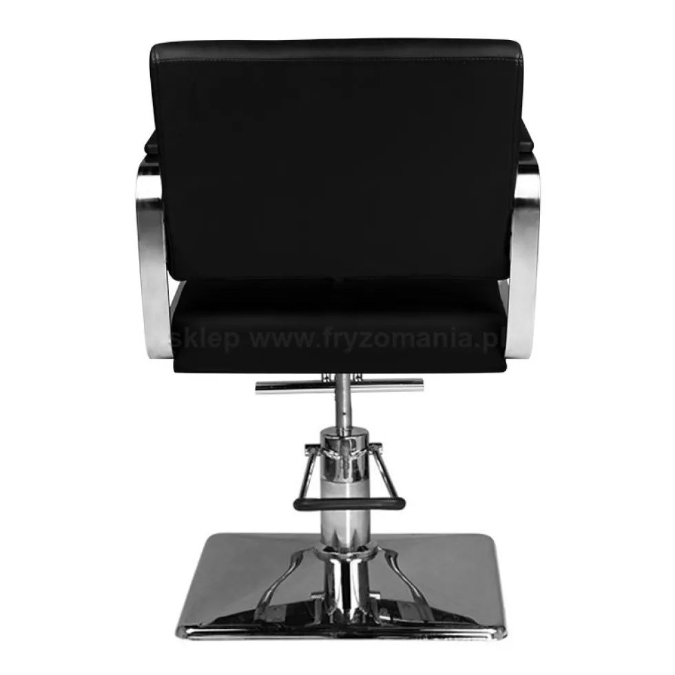 Hair System HS202 Fotel fryzjerski, czarny dostępny w 48h