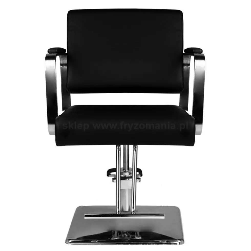 Hair System HS202 Fotel fryzjerski, czarny dostępny w 48h
