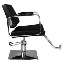 Hair System HS202 Fotel fryzjerski, czarny dostępny w 48h