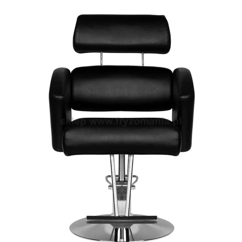 Hair System HS02 Fotel fryzjerski, czarny dostępny w 48h
