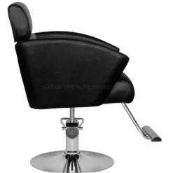 Hair System HS02 Fotel fryzjerski, czarny dostępny w 48h