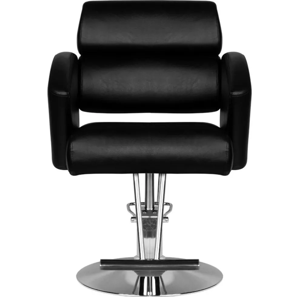 Hair System HS02 Fotel fryzjerski, czarny dostępny w 48h
