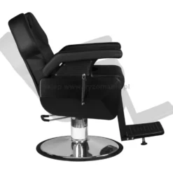 Hair System New York Fotel barberski, czarny dostępny w 48h