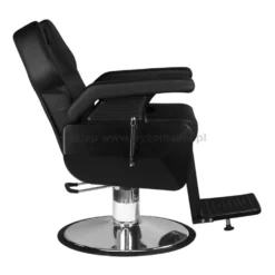 Hair System New York Fotel barberski, czarny dostępny w 48h