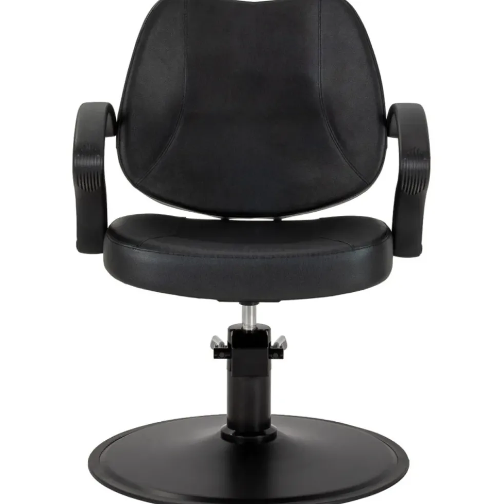 Hair System S20 Fotel fryzjerski czarny, dostępny w 48h