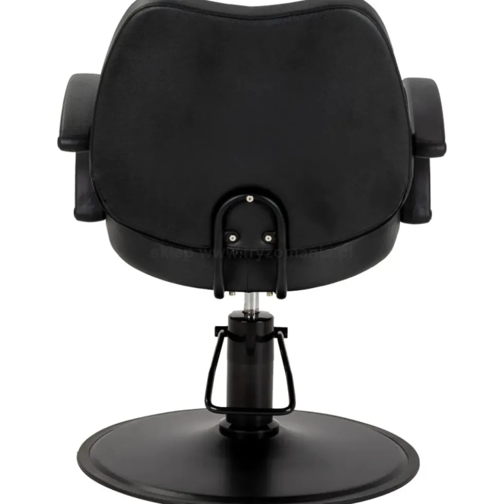 Hair System S20 Fotel fryzjerski czarny, dostępny w 48h