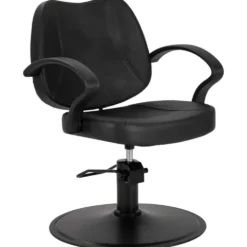 Hair System S20 Fotel fryzjerski czarny, dostępny w 48h
